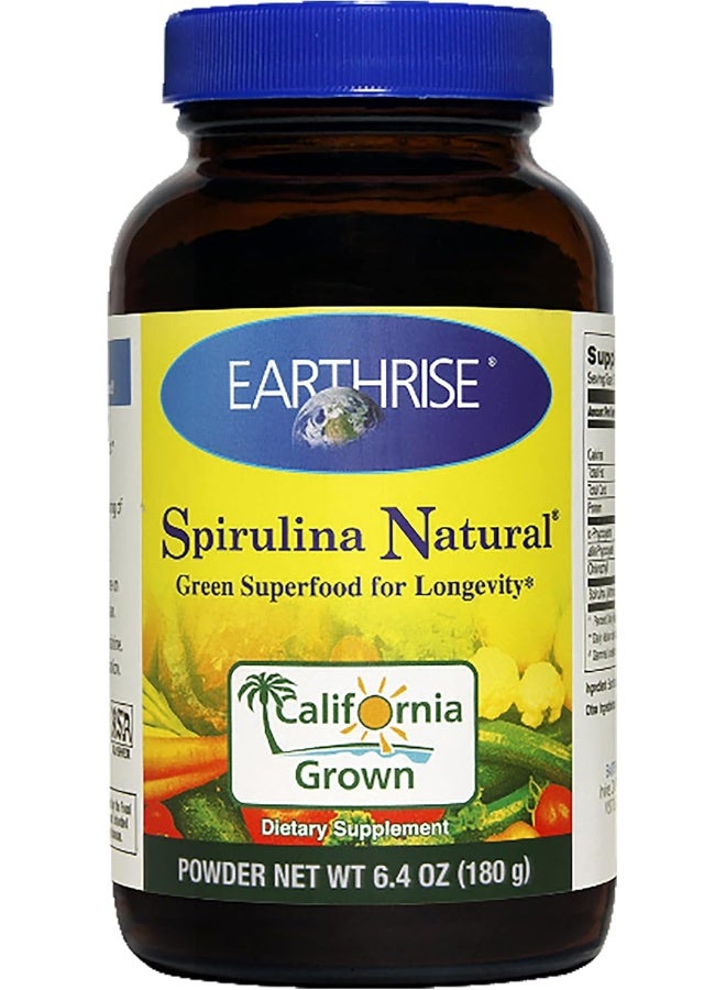 Earthrise Spirulina Powder (180g, 0.01 Pounds) - Image 1